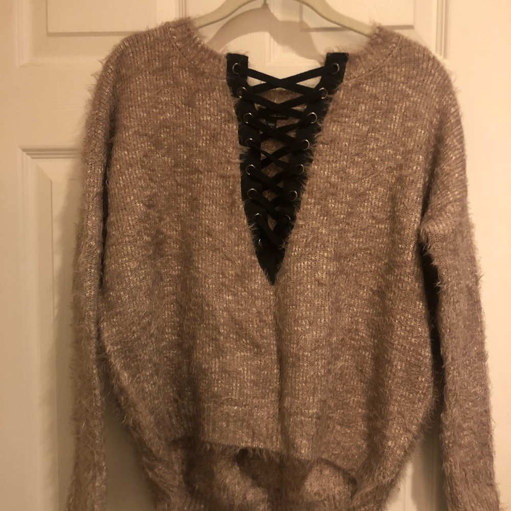 Purple sweater